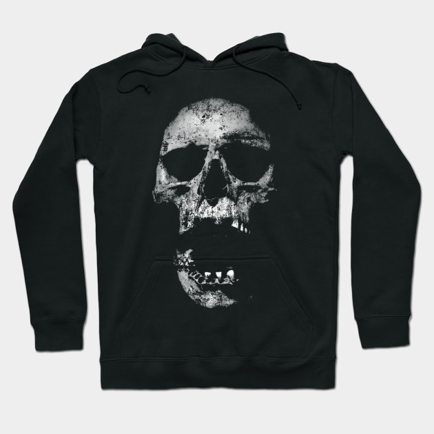 Skull face hoodie 2025